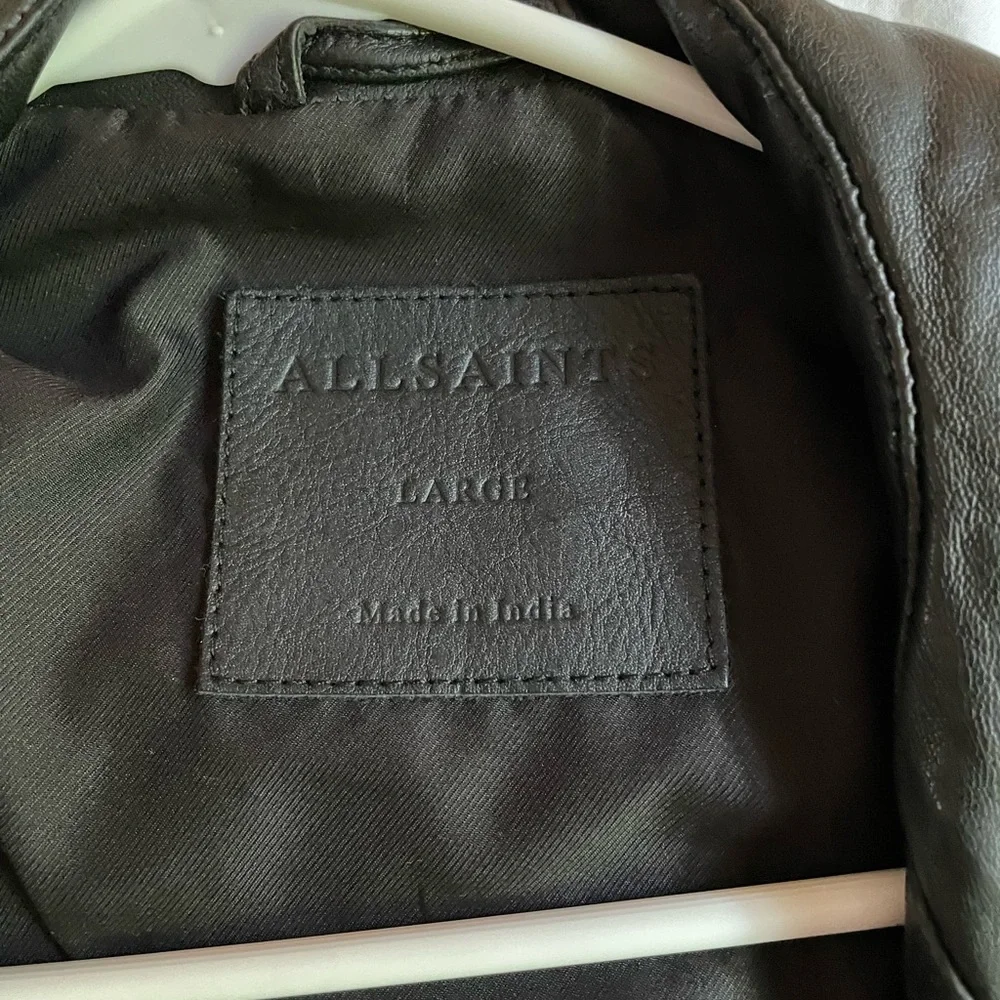 Real leather jacket - Picture 4 of 4